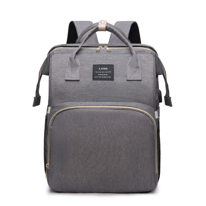Large Capacity Insulated Mummy Baby Crib Backpack