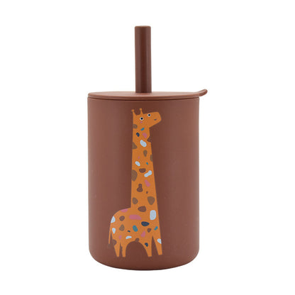 Leak-proof Silicone Children's Drinking Cup for Baby