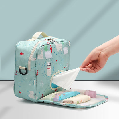 Portable Large Baby Diaper Storage Bag